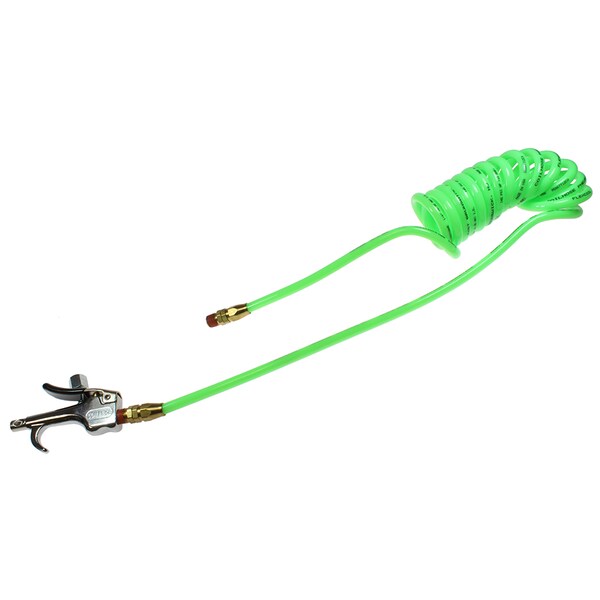 Flexcoil 5/32" ID x 10 1/4" MPT x 600-S Neon Green